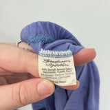 women Gudrun Sjoden Cotton Stretch Trousers Bluish Purple Pants M