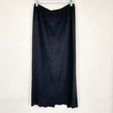 women Melrose Studio Knit Midi Black Skirt S