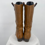 women Montage Leather Cowboy Boots Maize Shoes 40/10