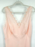 women Divalyne Vintage Full Slip Dress Petal Pink Intimates/Sleepwear L/XL