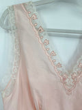 women Divalyne Vintage Full Slip Dress Petal Pink Intimates/Sleepwear L/XL