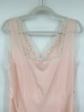 women Divalyne Vintage Full Slip Dress Petal Pink Intimates/Sleepwear L/XL