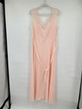 women Divalyne Vintage Full Slip Dress Petal Pink Intimates/Sleepwear L/XL