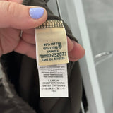 women L.L. Bean NWT Wide Leg Knit Dark Taupe Pants XL