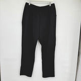 women L.L. Bean NWT Wide Leg Knit Black Pants XL