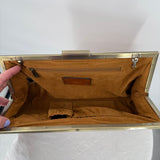 women Patricia Nash Floral Leather Clutch Pink Purse