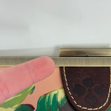 women Patricia Nash Floral Leather Clutch Pink Purse