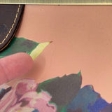 women Patricia Nash Floral Leather Clutch Pink Purse