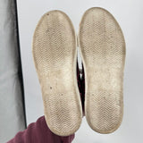 women Betsey Johnson Rhinestone Leopard Print Sneakers Pink Shoes 7.5