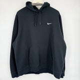 women Nike Pullover Hoodie Black Sweatshirt XXL