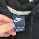 women Nike Pullover Hoodie Black Sweatshirt XXL