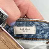 women Pacsun NWT Dad Jean Blue Jeans 29S