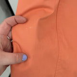 women Michael Michael Kors Single Breasted Trench Raincoat Peach Jacket M