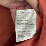 women Michael Michael Kors Single Breasted Trench Raincoat Peach Jacket M