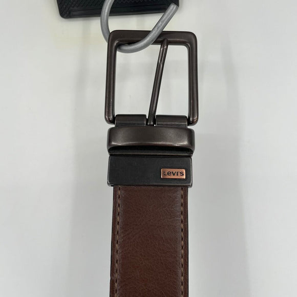 men Levi's Leather Brown Belt M 34-36