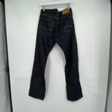 men American Eagle Dark Wash Relaxed Blue Jeans 30x32
