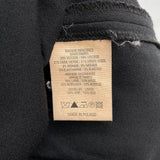 women Vanessa Bruno Athe Viscose/Wool Short Sleeve V-Neck Black Dress FR36/US4