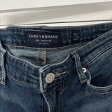 women Lucky Brand Sweet Straight Blue Jeans 8/29