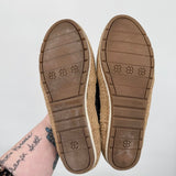 women Naturalizer Rackley Cutout Espadrille Flats Black Shoes 7M