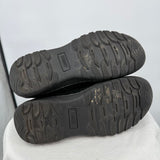 women Khombu Iris Water Repellant Suede Boot Black Shoes 9M