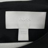 women Hugo Boss Dristie Wool Sleeveless Pencil Black Dress 8