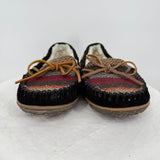 women Minnetonka Tilia Faux Fur Lined Slipper Black Multi Shoes 7