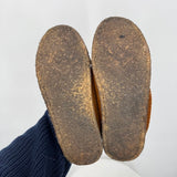 women Eastland Leather Fringe Moccasins Brown Shoes 7