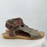 women Blowfish Balla Canvas Sandal Brown Shoes 8.5