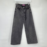women Edikted Low-Rise Wide Leg Gray Jeans XS