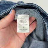 women Miou Muse High Rise Pleated Wide Leg Blue Jeans S