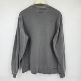 men Brixton Crewneck Gray Sweatshirt L