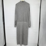 women Saturday Sunday Mariah Ribbed Knit Maxi Gray Dress XL