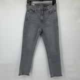 women Gap Vintage Slim Sky High Ankle Gray Jeans 30/10R