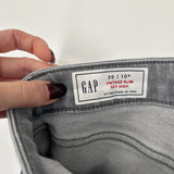 women Gap Vintage Slim Sky High Ankle Gray Jeans 30/10R