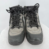 women Hotter Summit Leather Hiking Boots Gray Black Shoes UK5.5/US7.5