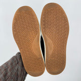 women Dansko Josephine Leather Loafer Black Cream Shoes 38/7