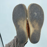 women Duluth Trading Co. Andina Leather Ankle Boots Brown Shoes 8