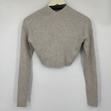 women A New Day NWT Ribbed Cardigan Gray Sweater XS
