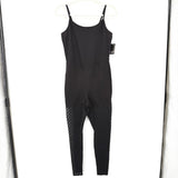 women Torrid NWT Flocked Leg Cat Suit Black Jumpsuit/Romper 0/L