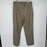 women Express NWT Vegan Leather Taupe Pants 16