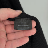 women Eileen Fisher 100% Wool Vest Black Sweater OS