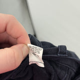 men Taylor Stitch Cotton Twill Navy Blue Shorts 32