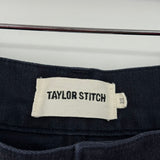 men Taylor Stitch Cotton Twill Navy Blue Shorts 32
