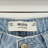 women Hollister Low-Rise Baggy Blue Jeans 23/000