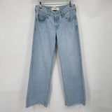 women Hollister Low-Rise Baggy Blue Jeans 23/000