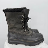 men Sorel Caribou Duck Boots Black Shoes 9