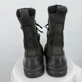 men Sorel Caribou Duck Boots Black Shoes 9