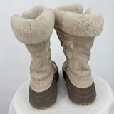 women Columbia Sierra Summette Duck Boots Turtle Dove Gray Shoes 7.5