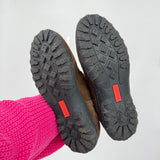 women Khombu All-Weather Lisa Suede Boot Brown Shoes 11