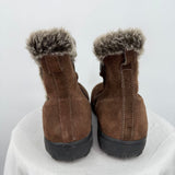 women Khombu All-Weather Lisa Suede Boot Brown Shoes 11